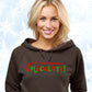 Festive Holiday Hoodie - "All I Want for Christmas is CHOCOLATE" Unisex Heavy Blend Hooded Sweatshirt