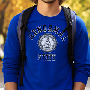 Abnormal State funny University Halloween-Themed College Unisex Jersey Long Sleeve t-shirt