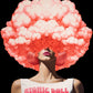 Pop Culture Atomic Doll Barbenheimer-inspired t-shirt (fashion doll & nuclear explosion)