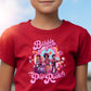 Bubble Gum Pop Rock Music-Themed Rock Concert youth t-shirt for Kids