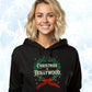 Christmas in Hollywood - Vintage Holiday Wreath Unisex Hoodie