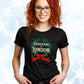 Christmas in London - Vintage Holiday Wreath Unisex Jersey Tee