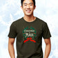 Christmas in Maui - Vintage Holiday Wreath Unisex Jersey Tee