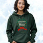 Christmas in Maui - Vintage Holiday Wreath Unisex Hoodie