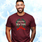 Christmas in New York - Vintage Holiday Wreath Unisex Jersey Tee