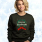 Christmas in Yellowstone - Vintage Holiday Unisex Crewneck Sweatshirt