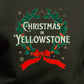 Christmas in Yellowstone - Vintage Holiday Unisex Crewneck Sweatshirt