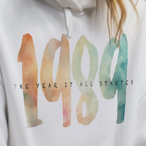 Pop Icon Concert Hoodie featuring The Year it all Started - 1989!