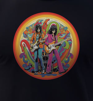 1960s Psychedelic Brit Pop Rock Homage tshirt