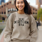 In My MIDTERM Era Sweatshirt - College University Sports-Style Pop Music Icon Homage Graphic