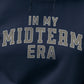 In My MIDTERM Era Dark Colored Hoodie - College University Athletic-Style Pop Music Icon Homage Graphic