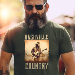 Nashville Country Music Genre Homage Southern Rock t-shirt