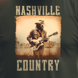 Nashville Country Music Genre Homage Southern Rock t-shirt