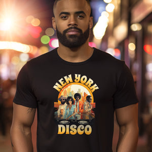 1970s Theme New York Disco DJ Homage t-shirt