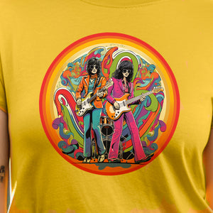 1960s Psychedelic Rock Homage tshirt