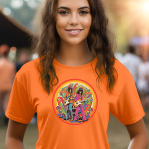 1960s Psychedelic Rock Homage youth t-shirt