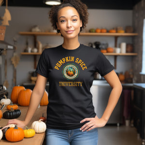 Pumpkin Spice University - Department of Everything Nice – Thanksgiving Holiday Wear! Unisex t-shirt