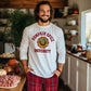 Pumpkin Spice University - Department of Everything Nice – Thanksgiving Holiday Wear! Men's Long Sleeve Top and Flannel Pants Set