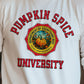 Pumpkin Spice University - Department of Everything Nice – Thanksgiving Holiday Wear! Men's Long Sleeve Top and Flannel Pants Set