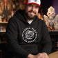 ROLL PLAY OR DIE dark color Hoodie with Multi-Sided Dungeons Dice & coiled Dragons Graphic