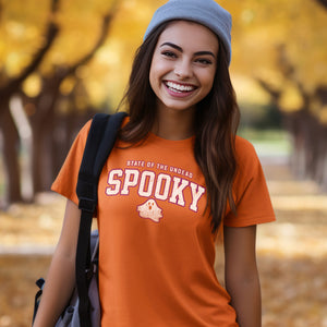 State of the Undead SPOOKY funny University Halloween-Themed College Women's t-shirt