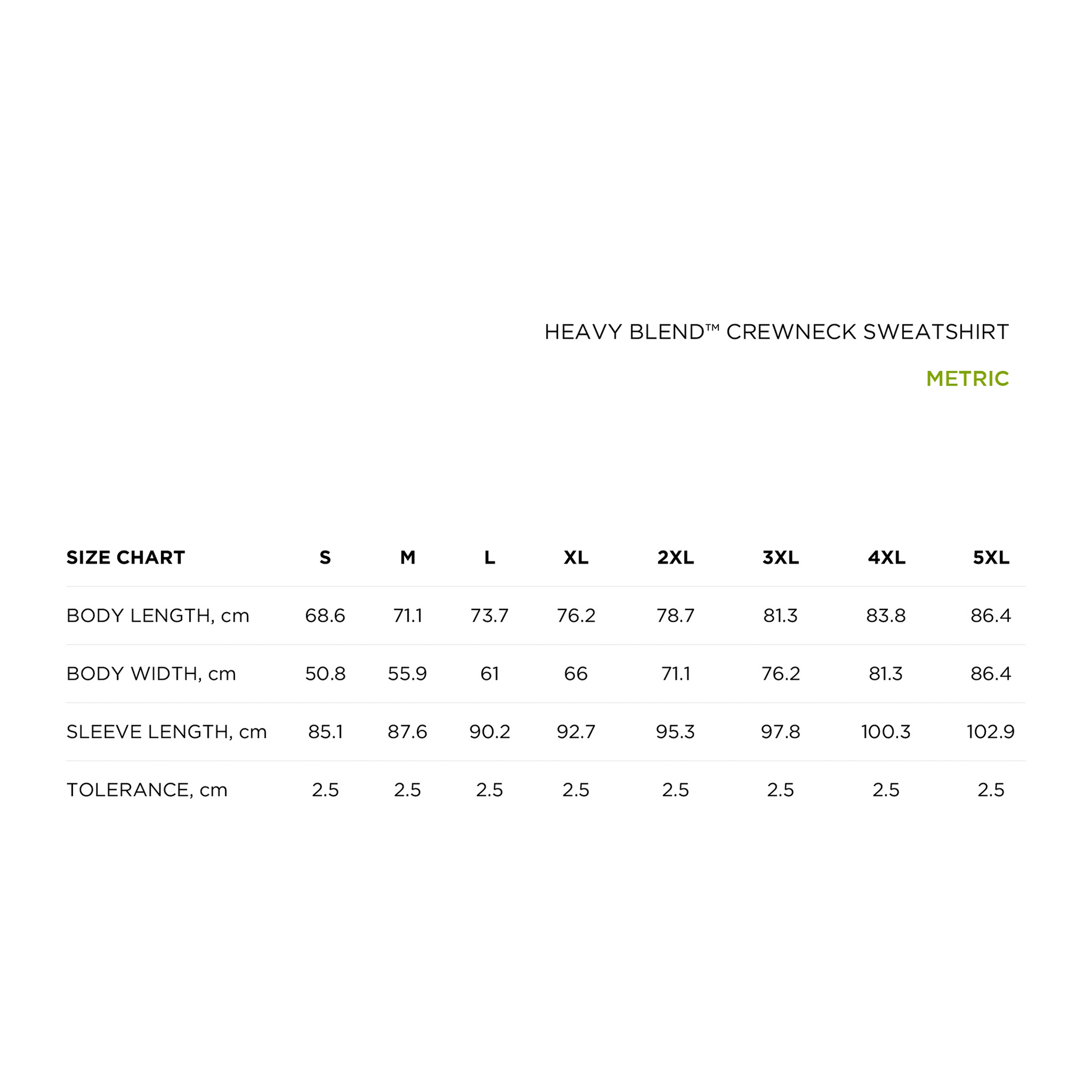 size_chart_metric